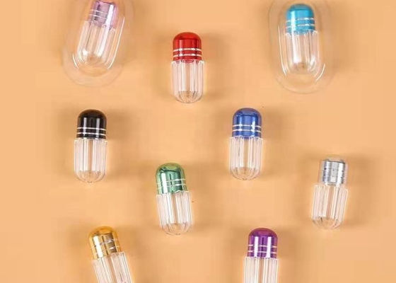 ISO9001 Fioletowe małe plastikowe kapsułki 2g Tiny Pill Bottles