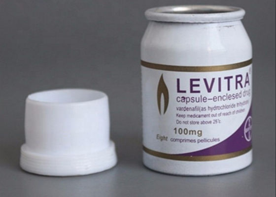 100g aluminiowe butelki farmaceutyczne z nakrętkami PE