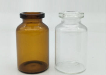 10 ml butelek z przezroczystego szkła FDA z hermetycznymi gumowymi korkami