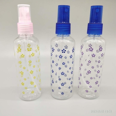 100 ml puste plastikowe butelki z rozpylaczem Hdpe do kosmetyków