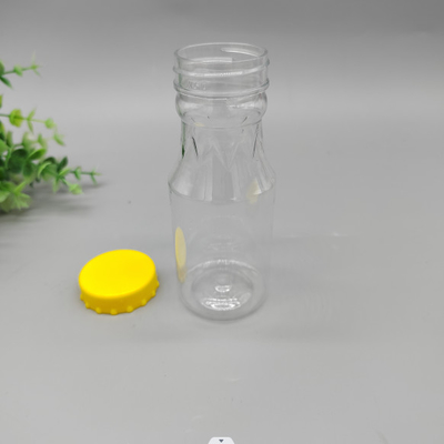 Okrągłe plastikowe butelki na cukierki bez Bpa 300 ml