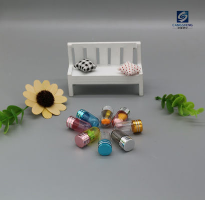 PS Butelki z pojedynczą kapsułką SGS Rhino Pills Puste muszle kapsułek