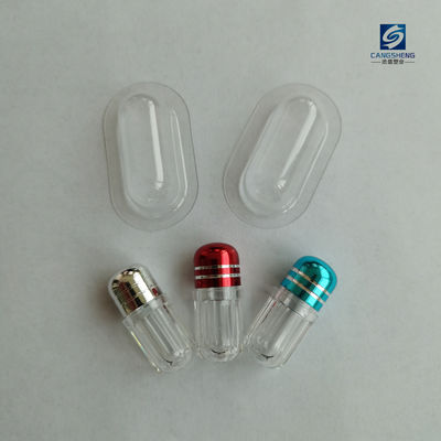 Sześciokątne butelki z pojedynczą kapsułką 12 mm 2 g Butelka Rhino Pills