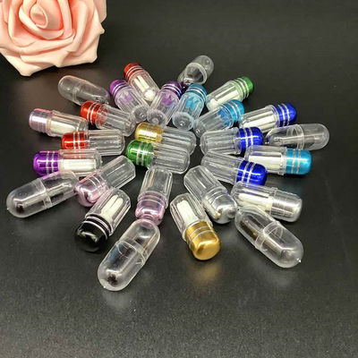 Farmaceutyczne pojedyncze kapsułki kapsułki Aluminiowa nasadka 10 ml fiolki z małymi pigułkami