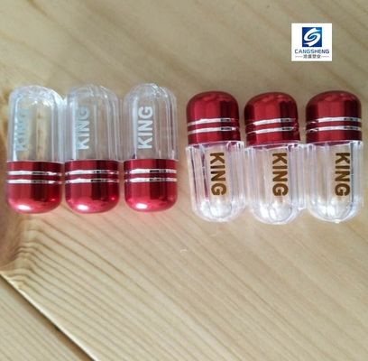12 mm przezroczyste butelki na pigułki 3 ml farmaceutycznej powłoki pocisku