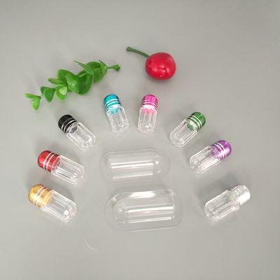 Plastikowy pojemnik na jedną tabletkę w blistrze 3 ml ISO9001 Metalowa nasadka