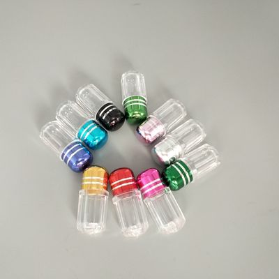 16mm przezroczyste plastikowe butelki na pigułki 3g pojedyncza kapsułka wzmacniająca seksualność