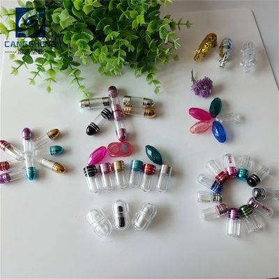 Cylindryczne 13 mm mini butelki na pigułki 2 ml puste plastikowe kapsułki na pigułki