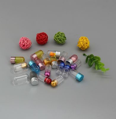 15mm plastikowe kapsułki na pigułki