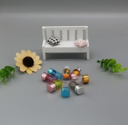 15mm plastikowe kapsułki na pigułki
