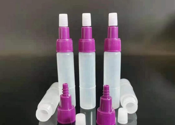 Cylindryczna plastikowa butelka z odczynnikiem PET 5 ml Mini plastikowa butelka z rozpylaczem