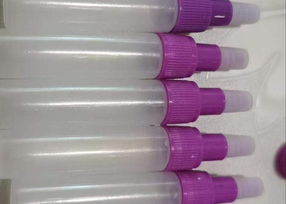 Cylindryczna plastikowa butelka z odczynnikiem PET 5 ml Mini plastikowa butelka z rozpylaczem