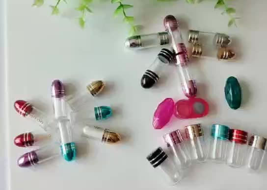 1g Plastikowe butelki na kapsułki Pill PE Pojedyncza kapsułka Shells