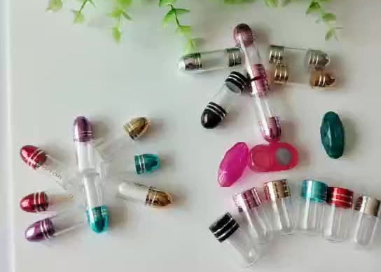 Plastikowe butelki z pojedynczą pigułką