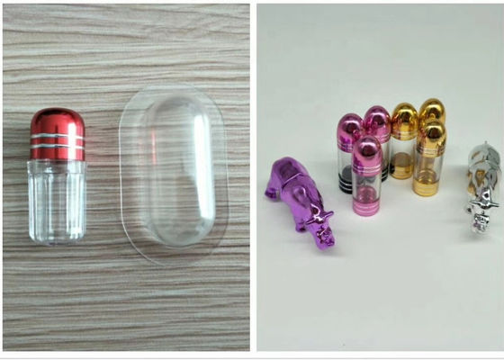 Farmaceutyczne plastikowe butelki na kapsułki 12 mm PS Mini Pill Cases