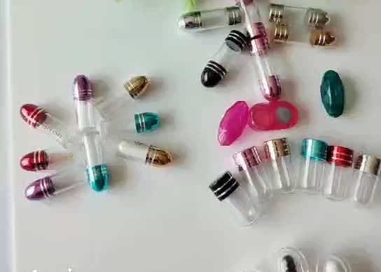 2 ml przezroczyste plastikowe butelki na pigułki ISO9001 Rhino Gold Capsule