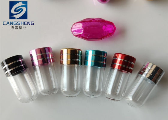 Pojedyncza 14 mm pusta skorupa kapsułki Plastikowa butelka PS Rhino Pills