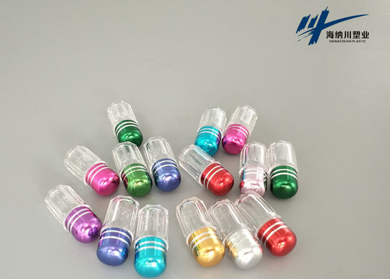 3 ml PS Małe plastikowe pojemniki na pigułki Butelki do pakowania kapsułek w kształcie kuli