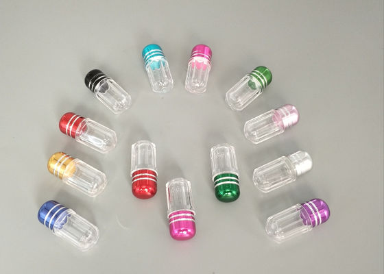 3 ml PS Małe plastikowe pojemniki na pigułki Butelki do pakowania kapsułek w kształcie kuli