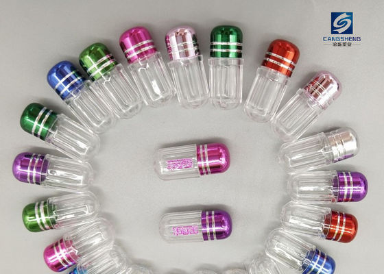 SGS 2g Małe plastikowe pojemniki na pigułki Pojedyncze kapsułki Mini Pill Bottles