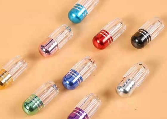 ISO9001 Fioletowe małe plastikowe kapsułki 2g Tiny Pill Bottles