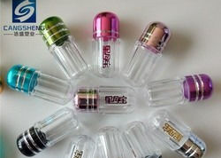 ISO9001 Fioletowe małe plastikowe kapsułki 2g Tiny Pill Bottles