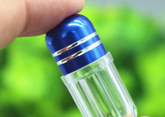 14mm 2ml pojemnik na pojedynczą pigułkę Plastikowa butelka PS z metalową nasadką