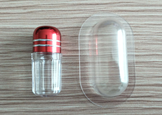 14mm 2ml pojemnik na pojedynczą pigułkę Plastikowa butelka PS z metalową nasadką