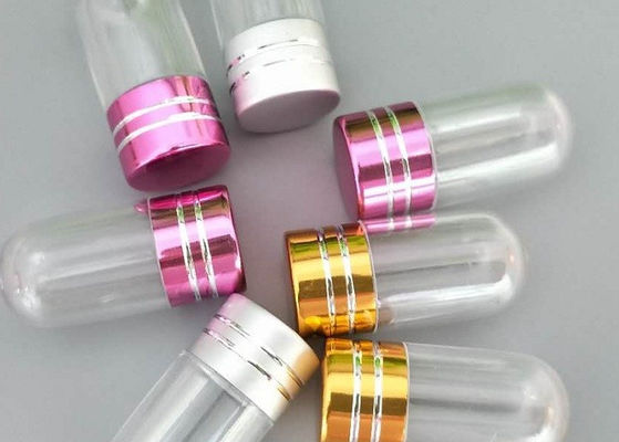 16mm przezroczyste plastikowe butelki na pigułki 3g pojedyncza kapsułka wzmacniająca seksualność