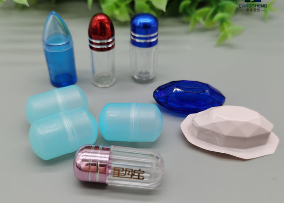 Plastikowy pojemnik na pigułki SGS Diamond Shape Green Rhino 8 Capsule