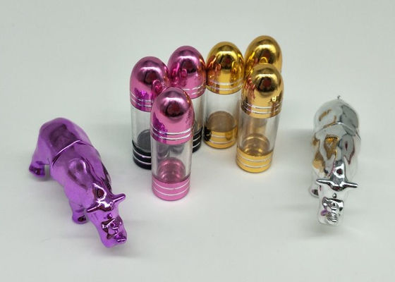 Plastikowy pojemnik na jedną tabletkę ABS 3g ODM Rhino Gold Capsules