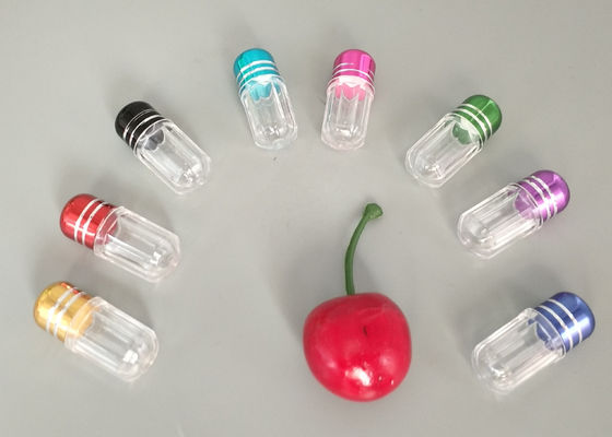 OEM Małe plastikowe pojemniki na pigułki 14 mm Butelki do pakowania kapsułek