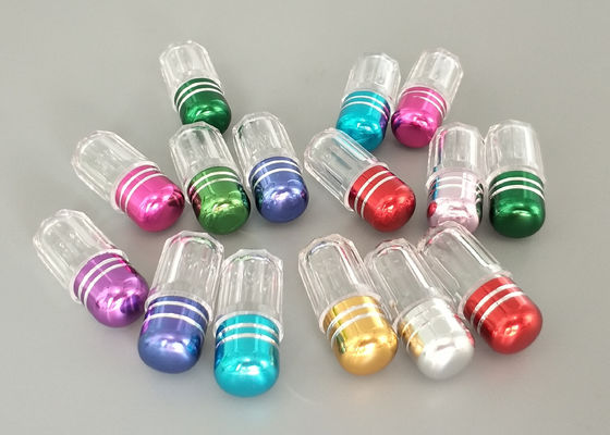 3g 13mm plastikowa butelka z metalową nakrętką Przezroczysty blister Pusta skorupa kapsułki