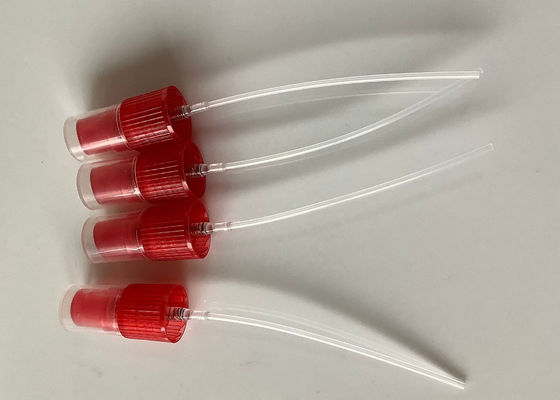 Czerwone plastikowe butelki na balsam z pompką 10 ml plastikowych butelek z rozpylaczem z pompką