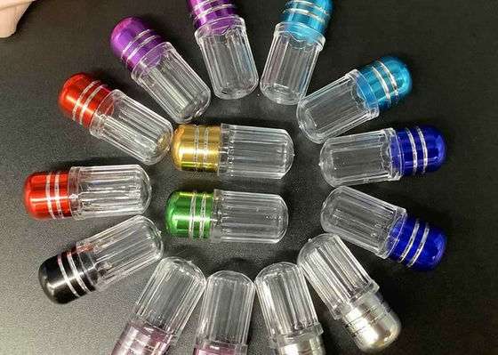 ISO9001 Przezroczyste plastikowe butelki na pigułki