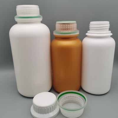 Bursztynowy kolor Hdpe Pestycyd Butelka 100 ml Pojemność