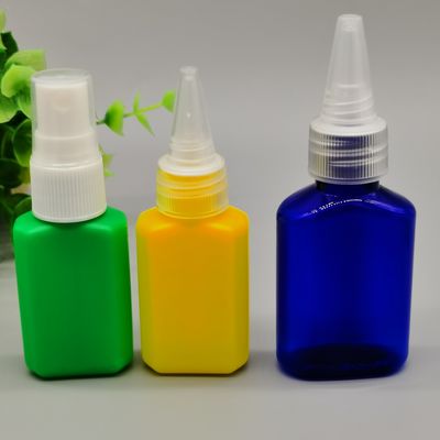 Zielone 150 ml małe plastikowe butelki OEM do medycyny