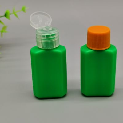 Zielone 150 ml małe plastikowe butelki OEM do medycyny